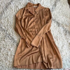 Abercrombie & Fitch copper Shirt Dress